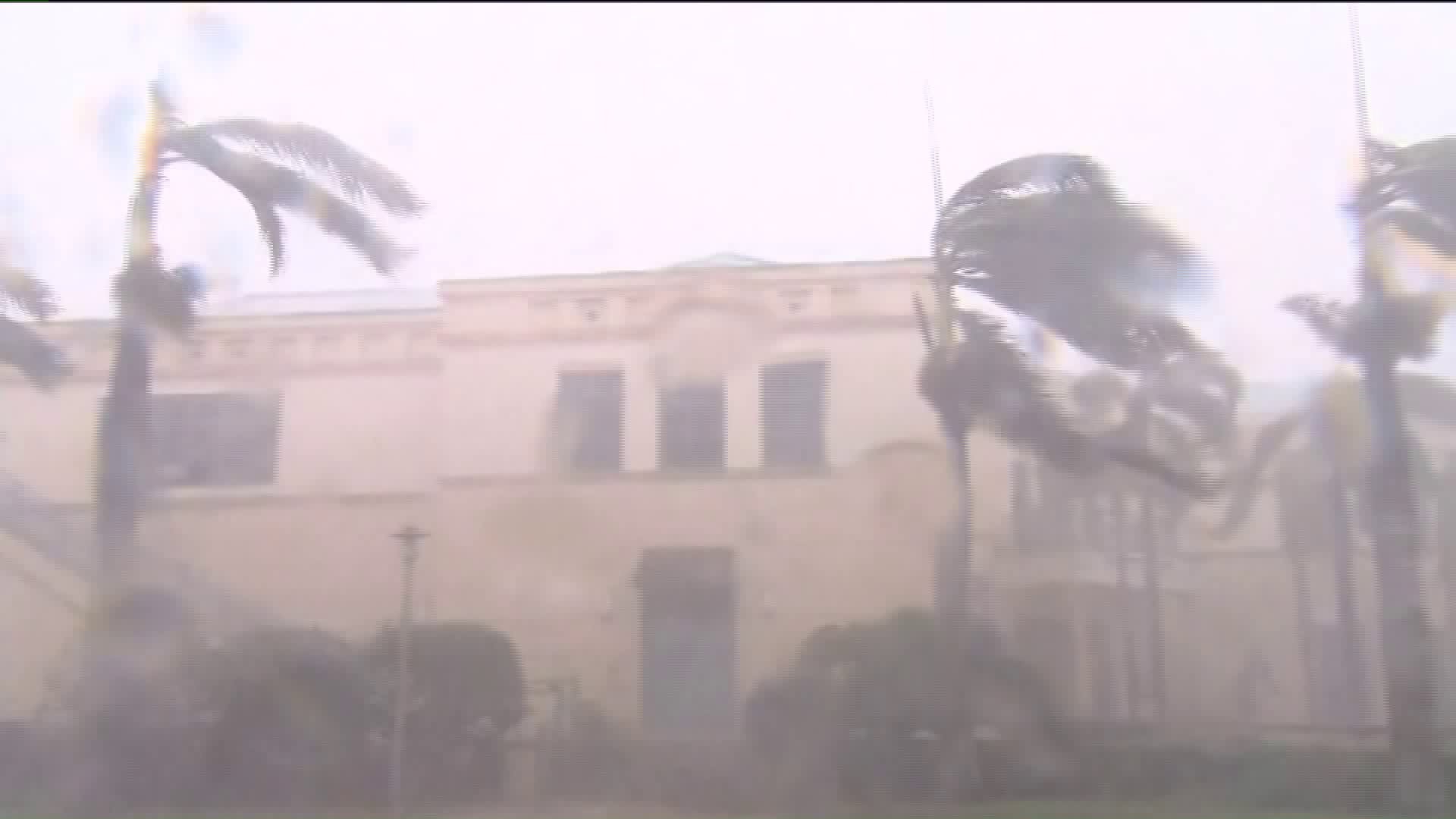 Local Woman, Family Riding out Storm in Florida