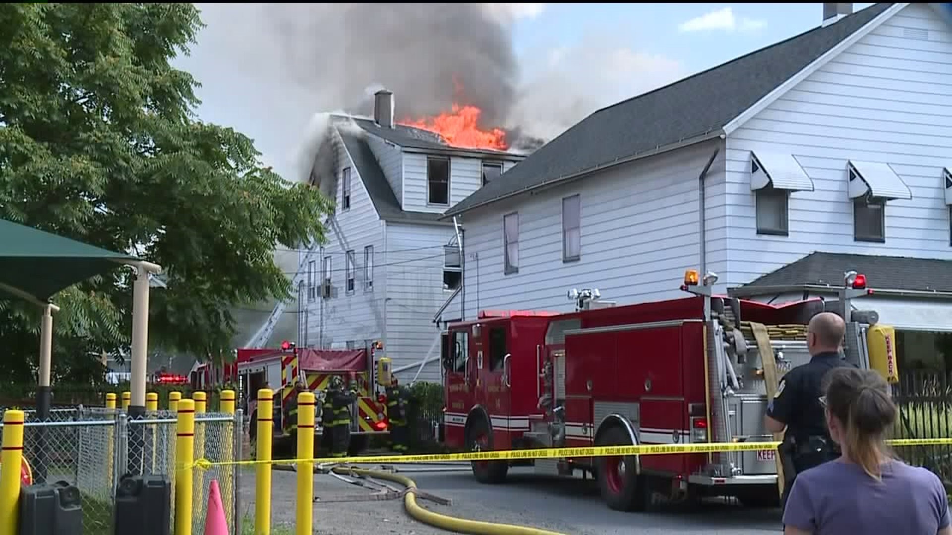Six People Left Without a Home After a Fire in Scranton
