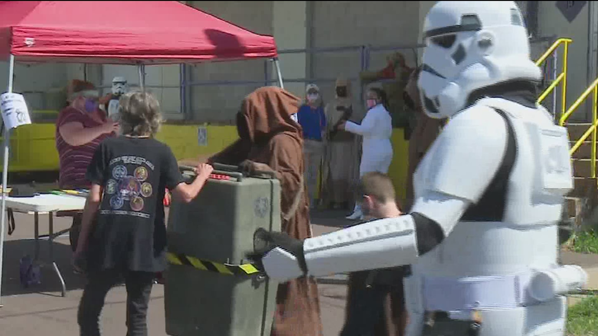 If you've ever dreamed of being Star Wars Jedi, the Children's Museum of Bloomsburg was the place to be Saturday.