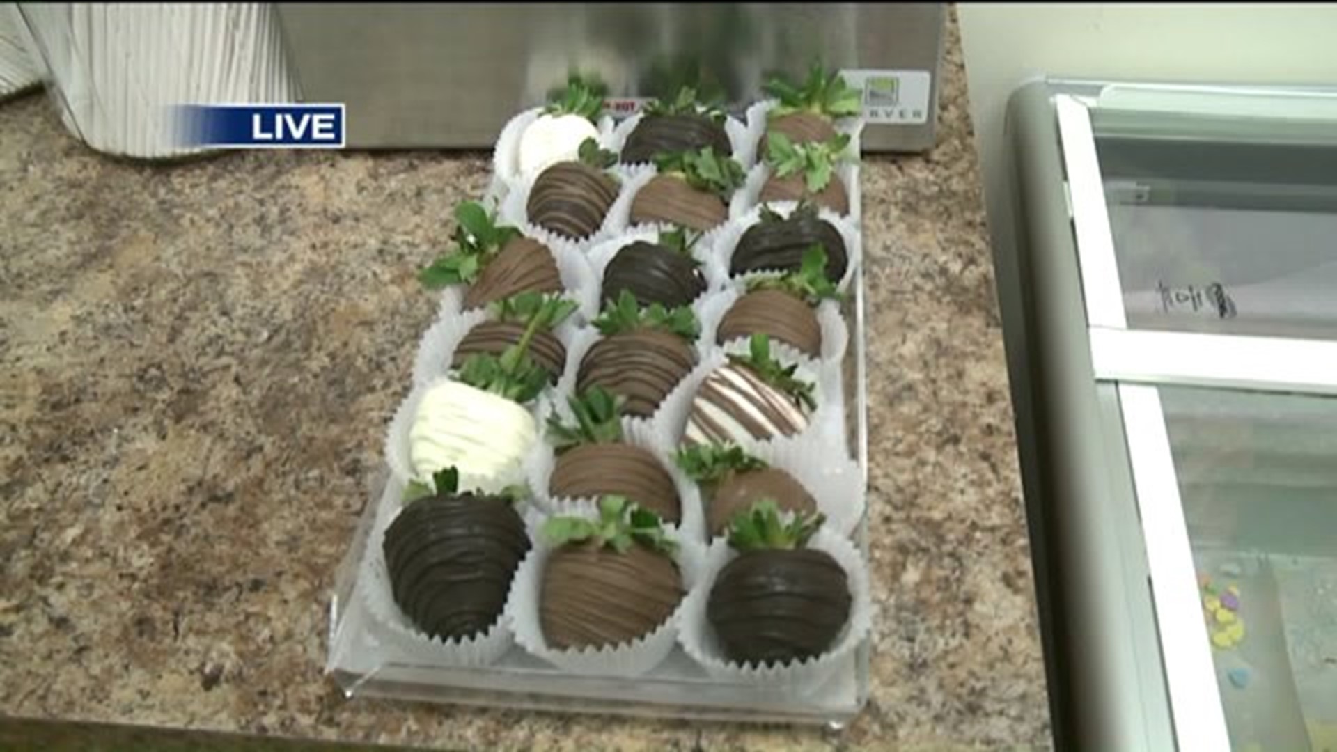 Area Candy Store Prepares for Valentine`s Day