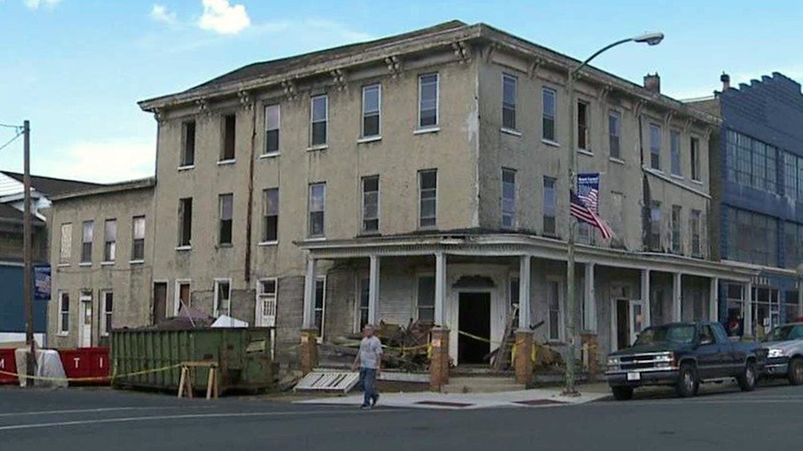 Historic Hotel Coming Down In Mount Carmel