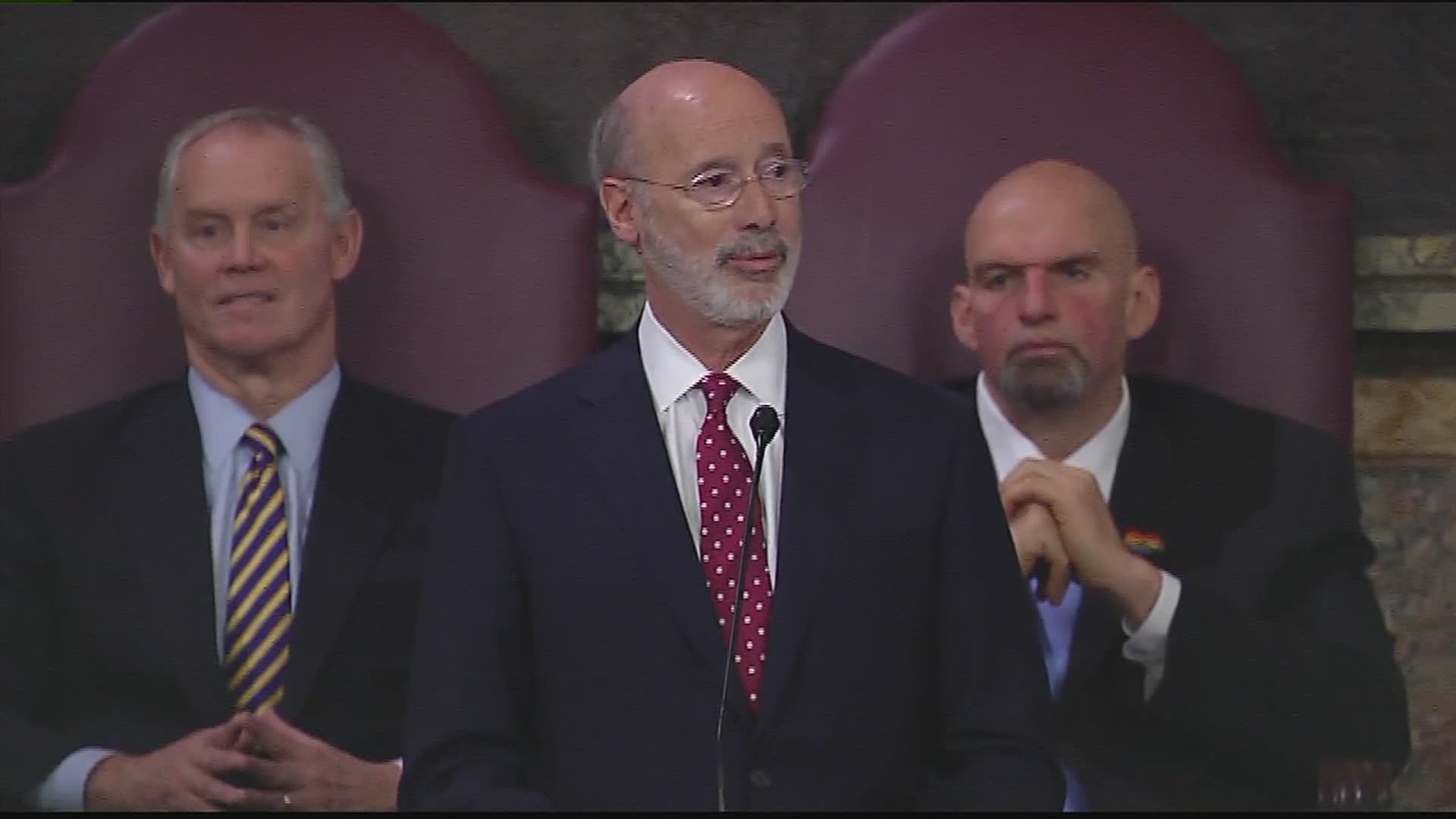 Gov. Wolf's proposed $36 billion budget includes $1 billion for lead and asbestos removal in schools across the state.