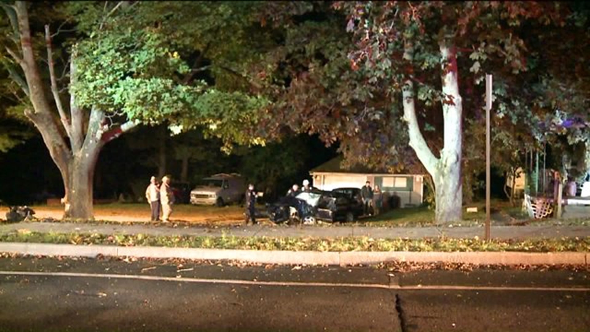 Two Hurt in Late Night Crash in Lackawanna County