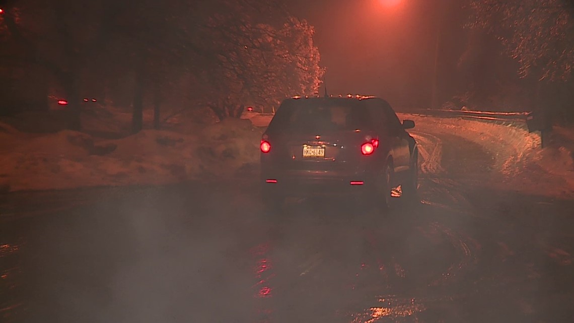 Ice and rain make travel 'scary and slow' in the Poconos - Vimarsana News