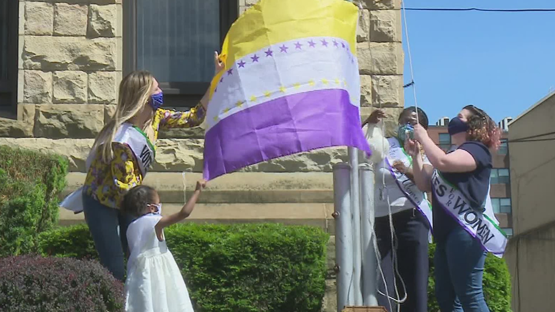 It was a celebration in Lackawanna County Saturday. 100 summers ago a landmark piece of legislation was passed that changed the world for women.