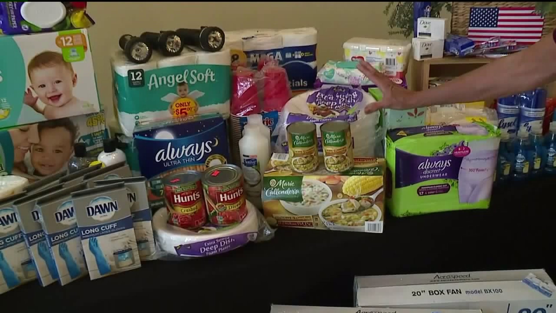 Church Collects Donations for Hurricane Victims