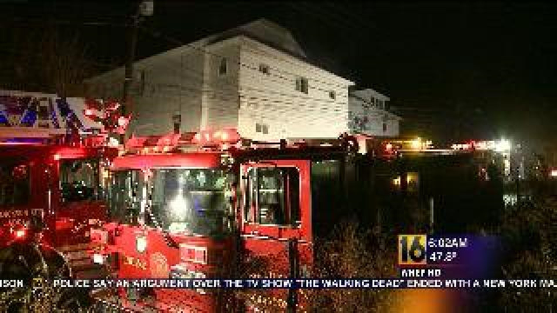 Crews Called To Lackawanna County Fire