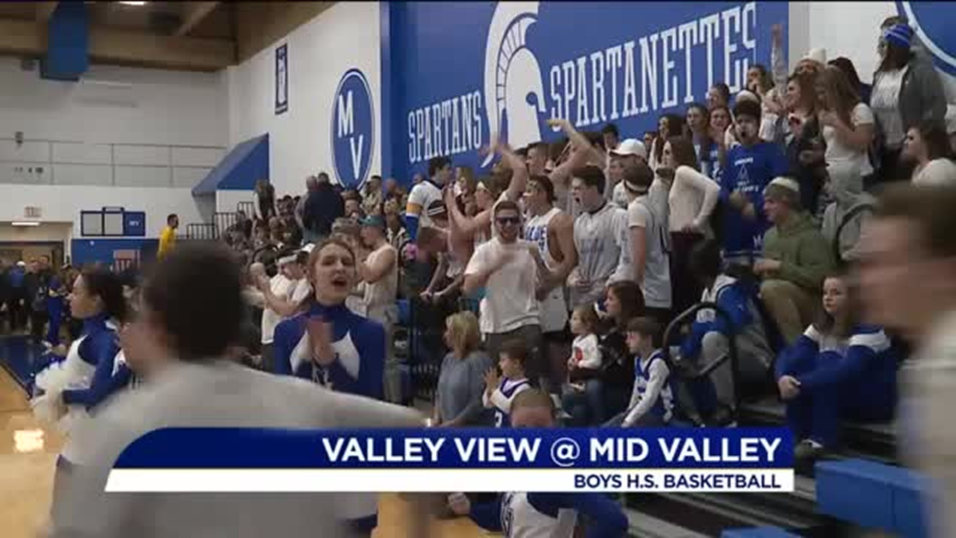 Valley View vs Mid Valley girls/boys basketball