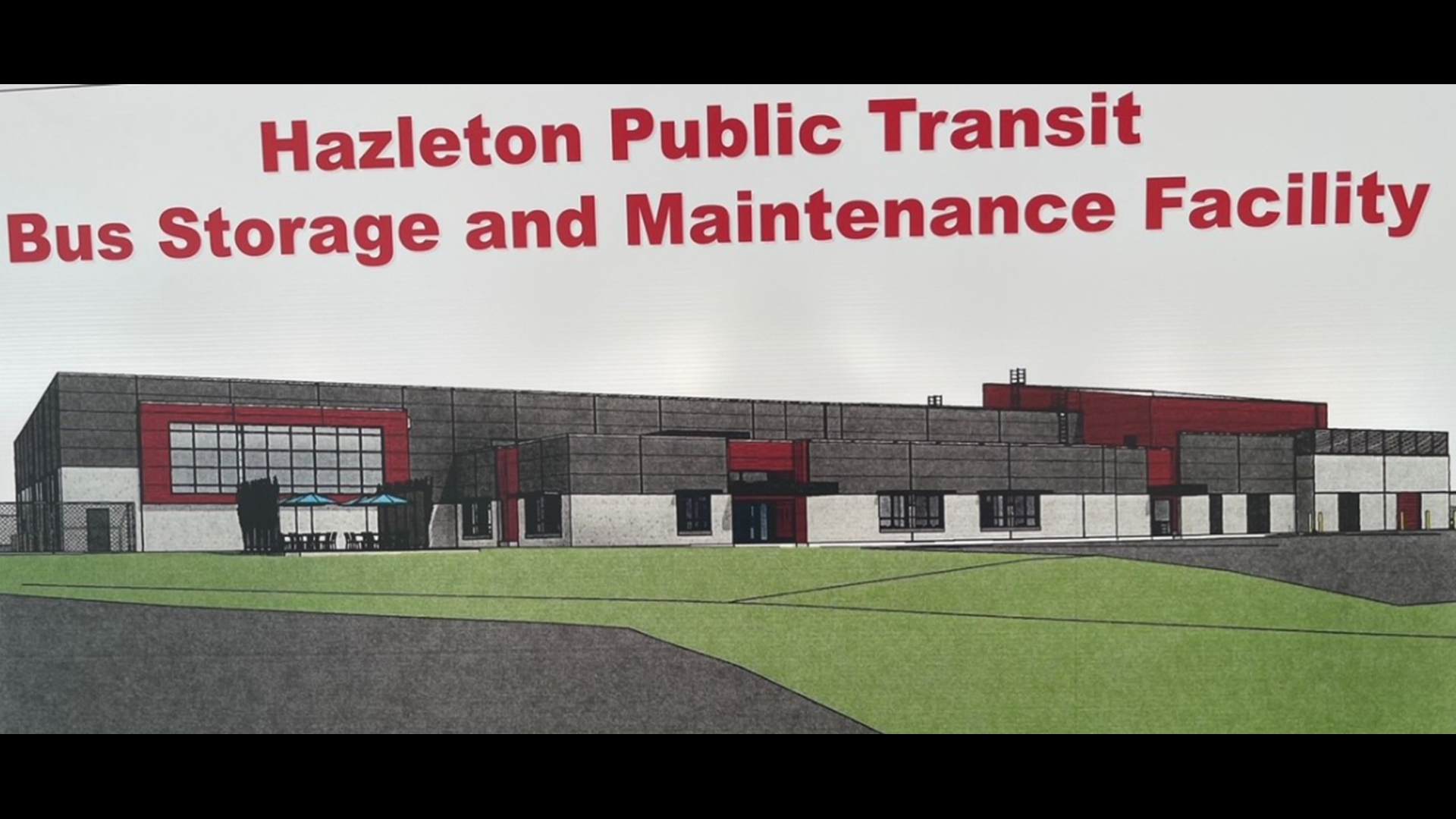 Hackleton Buses Hazleton Public Transit breaks ground on new facility | wnep.com