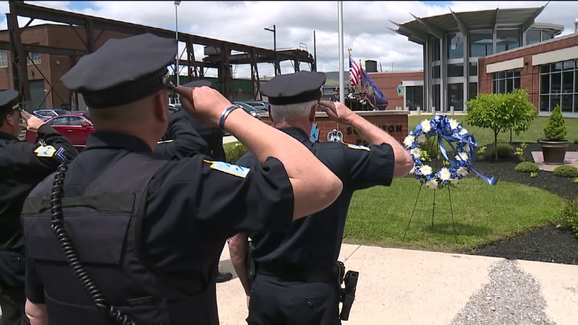 13 Fallen Officers Honored at Scranton Memorial Service