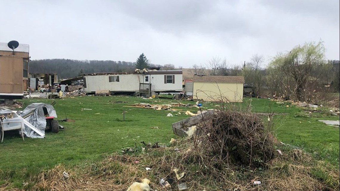 National Weather Service Tornado Touched Down in Benton
