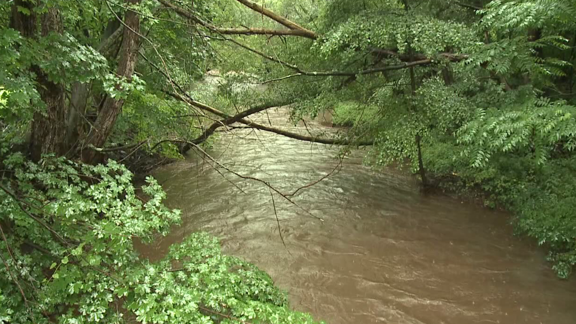Parts of Schuylkill County that got hit hard back in June were on alert as the remnants of Tropical Storm Isaias hit our area.