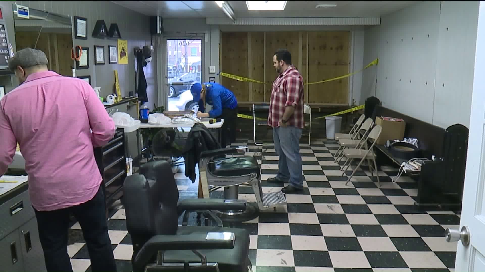 Scranton Barber Shop Reopens Less Than a Week After Crash