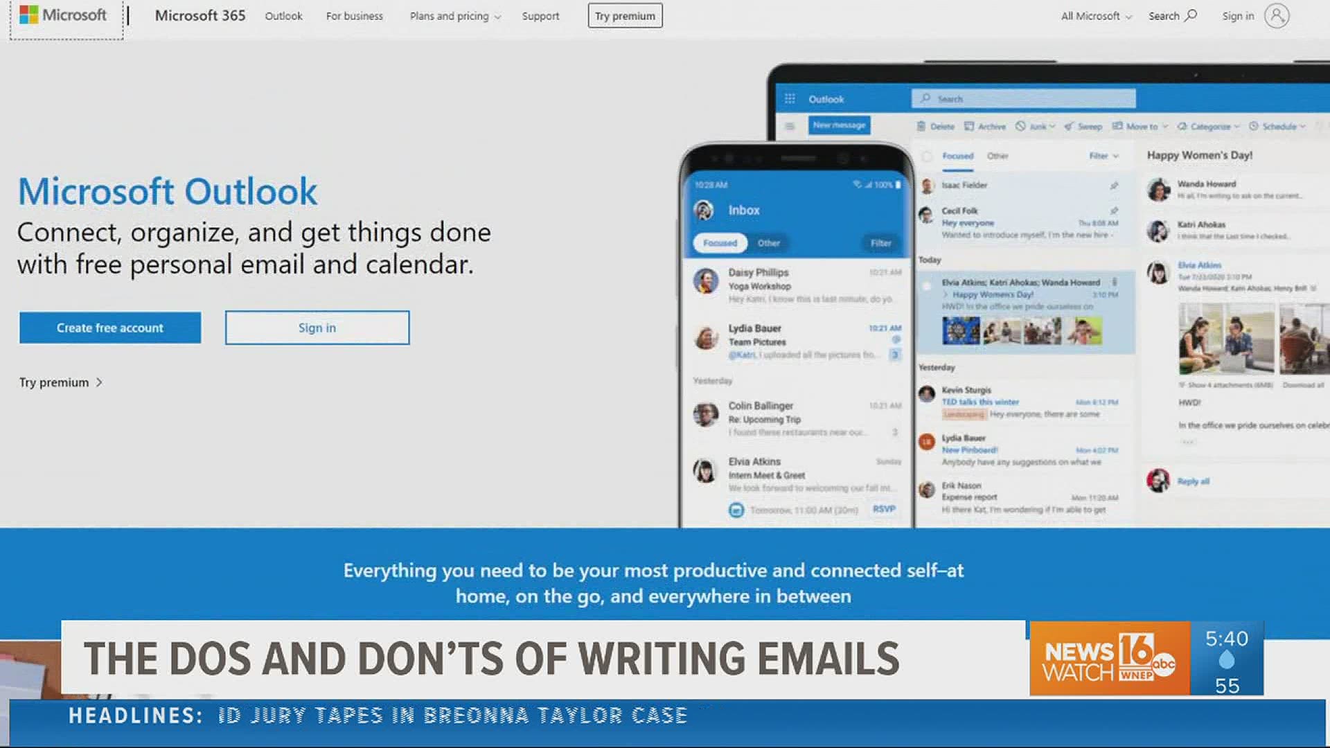 If you use email while working from home, there's something you may want to consider before hitting send. Newswatch 16's Ryan Leckey explains.