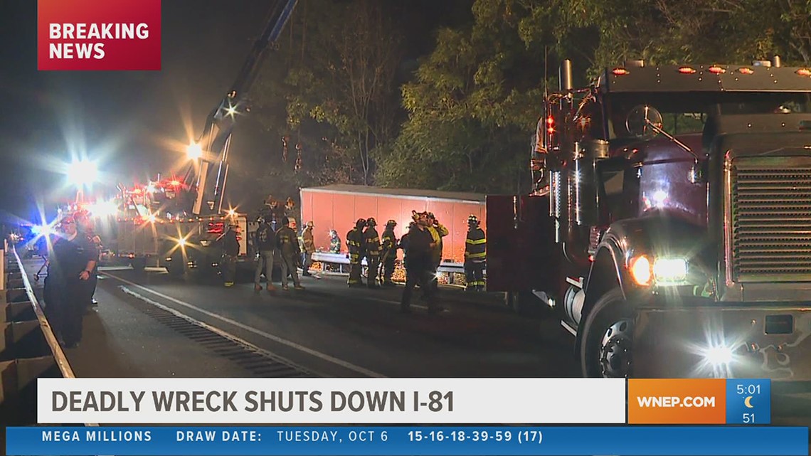 UPDATE: Deadly crash closes Interstate 81 in Lackawanna County | wnep.com