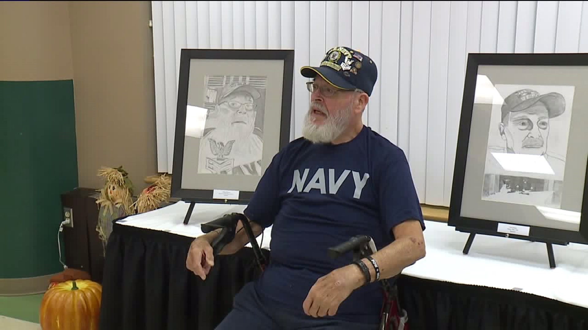 Portraits of Service: Students Honor Veterans with Artwork