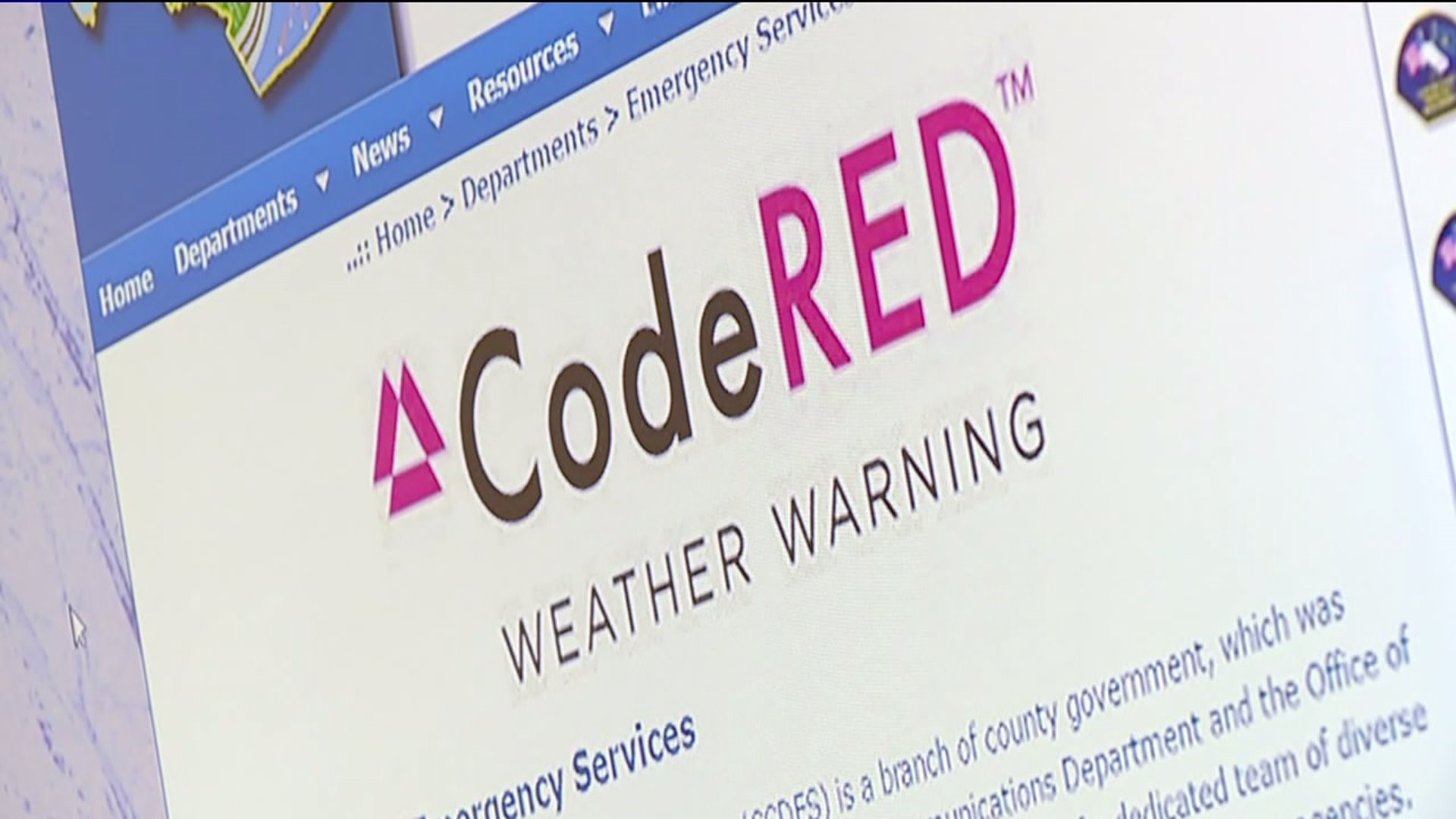 CodeRED Emergency Alerts in Clinton County