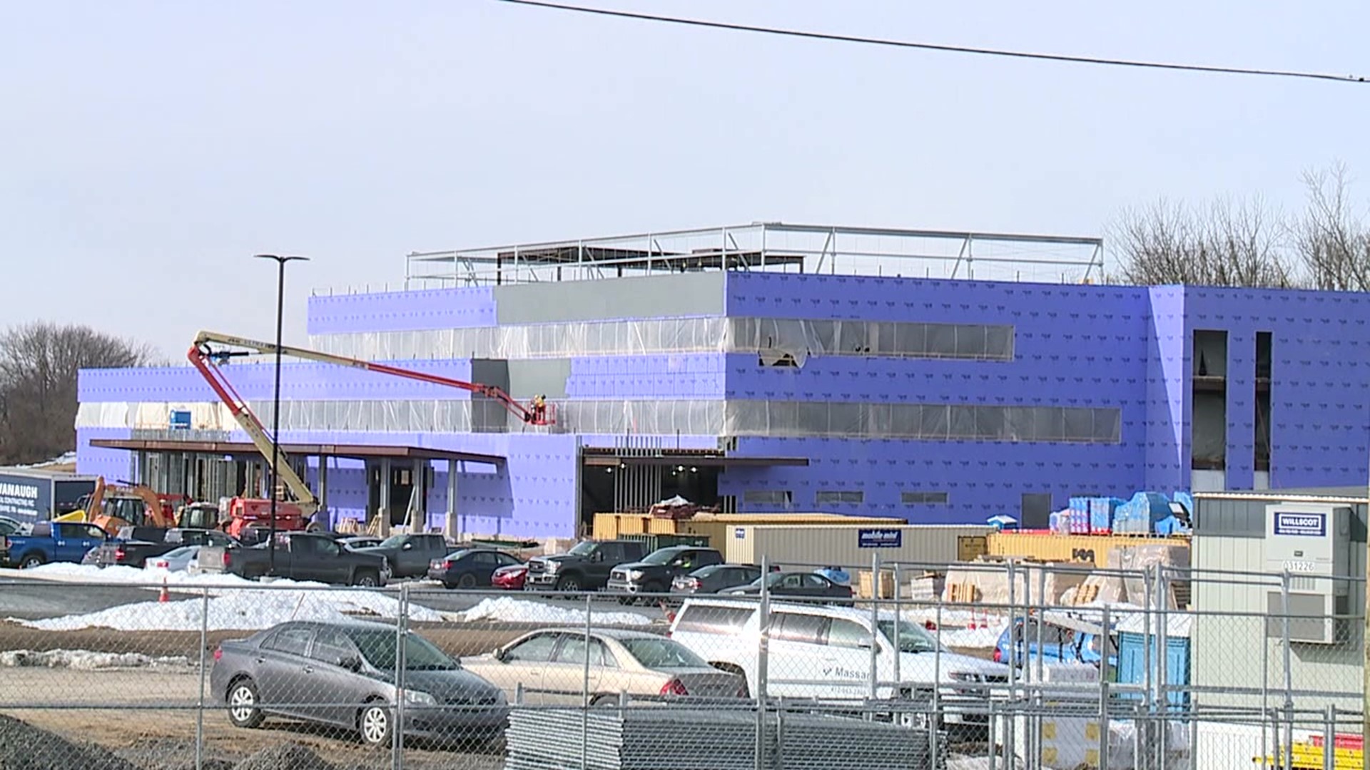 The new healthplex, with an emergency department, operating suite, and 20 inpatient beds, is expected to be completed by the fall.