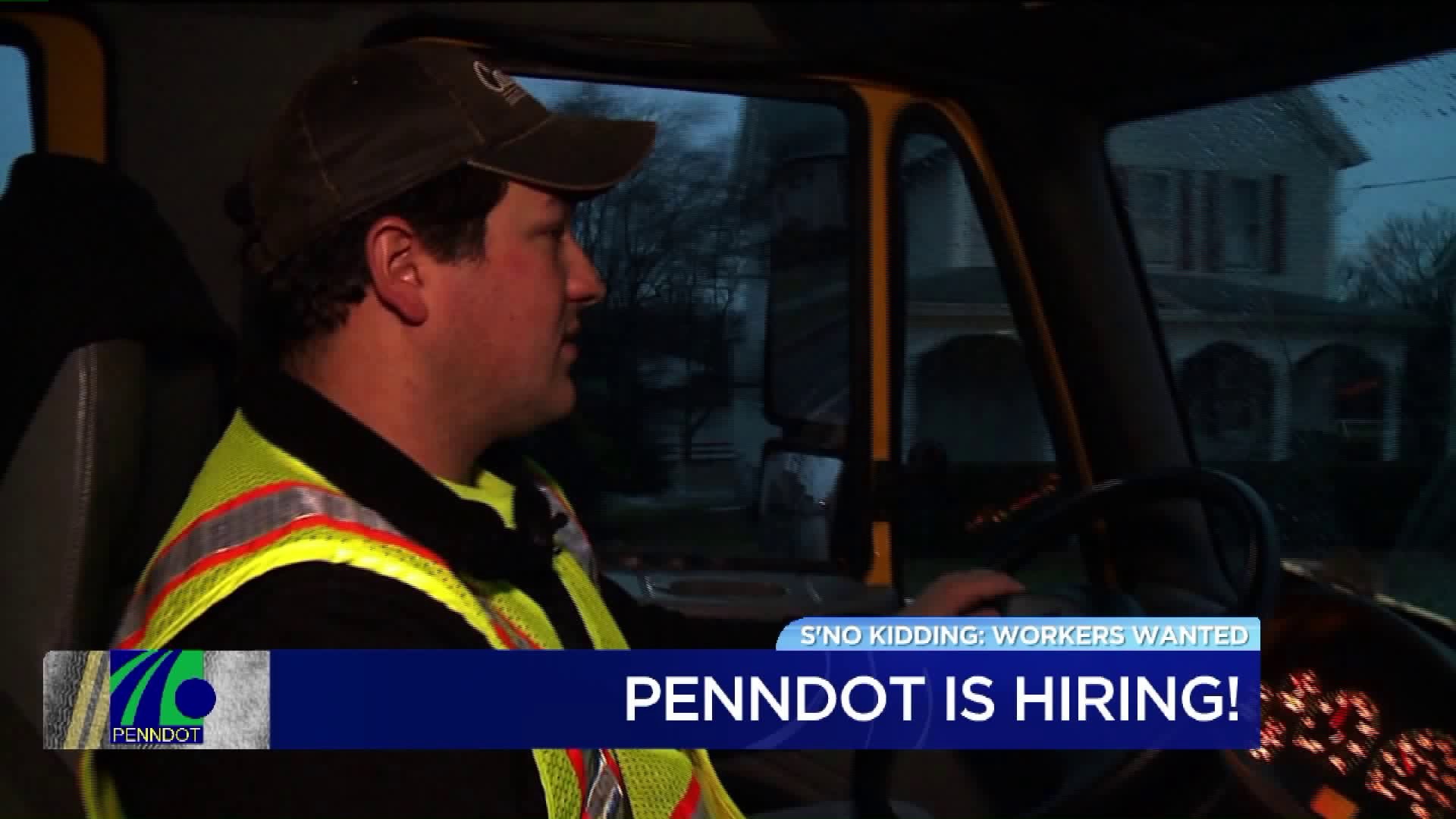Winter Workers Wanted: PennDOT is Hiring