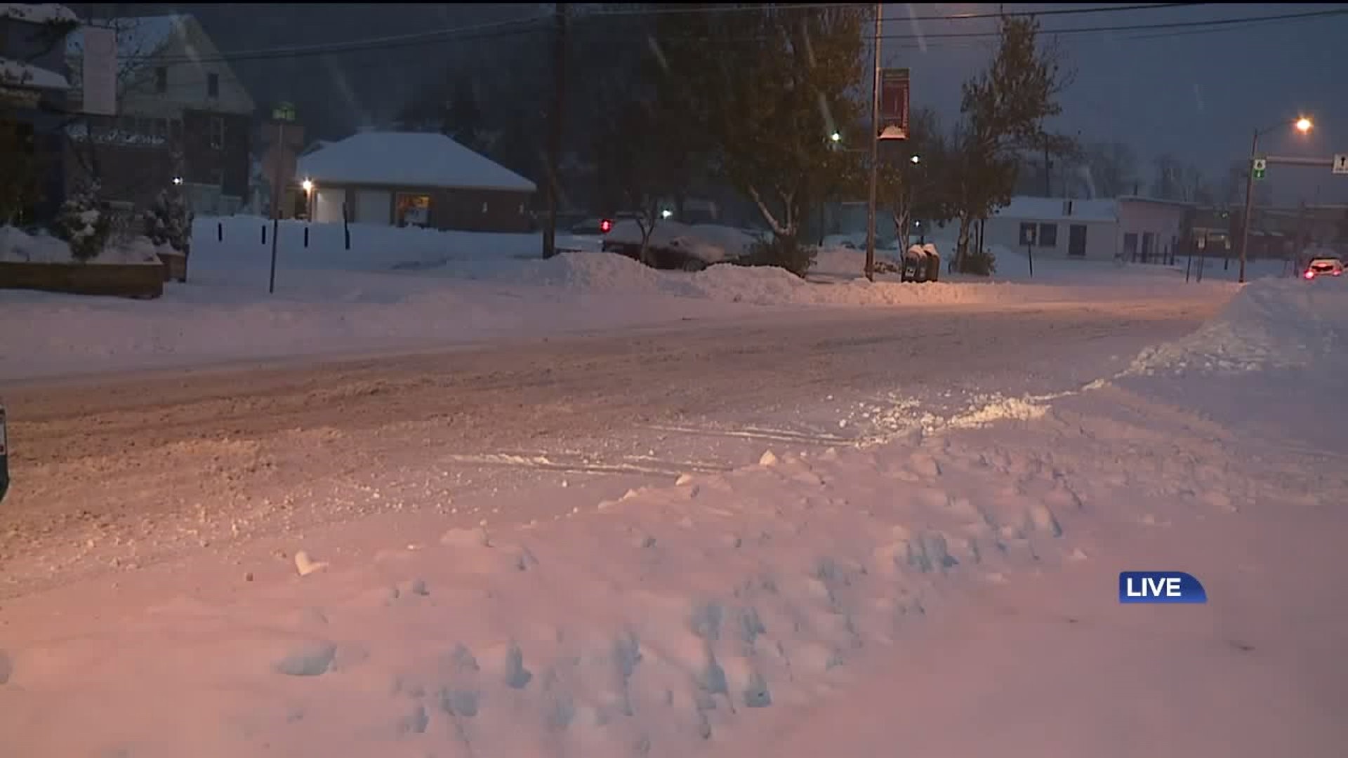 Winter Weather Wrecks Wayne County