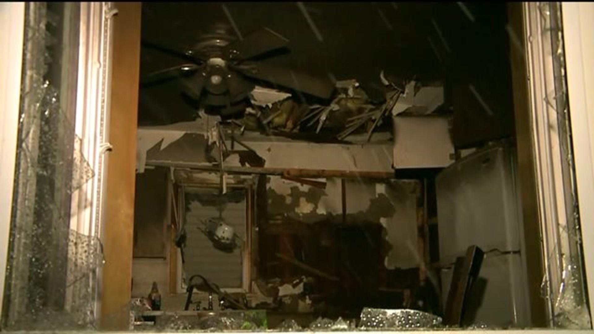 Home Damaged by Fire in Wilkes-Barre