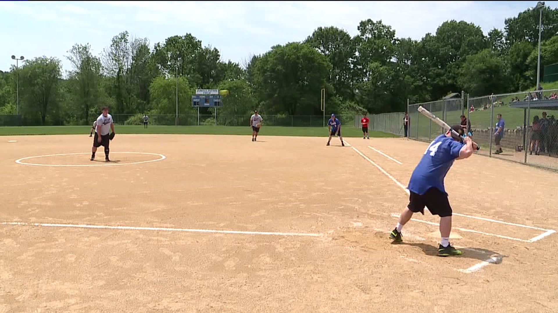 'We're No Different' - State Police Hit the Softball Diamond