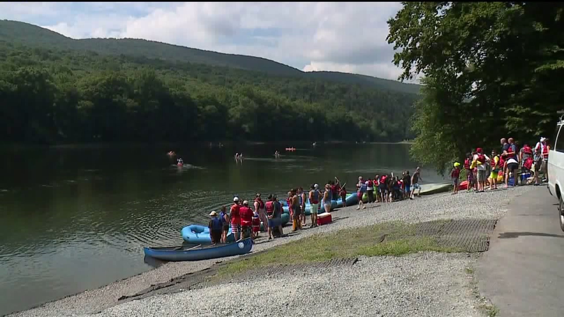 Kayaking Businesses Busy on the Fourth