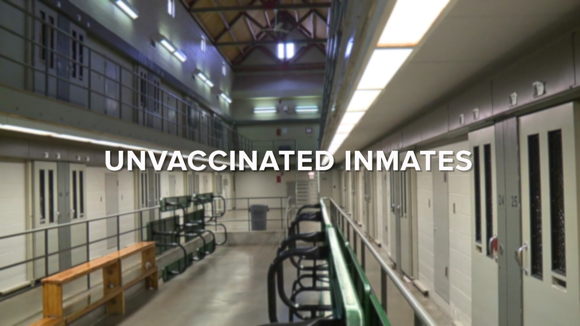 The Department of Corrections says that it will house inmates who are unvaccinated together and stop in-person visits.