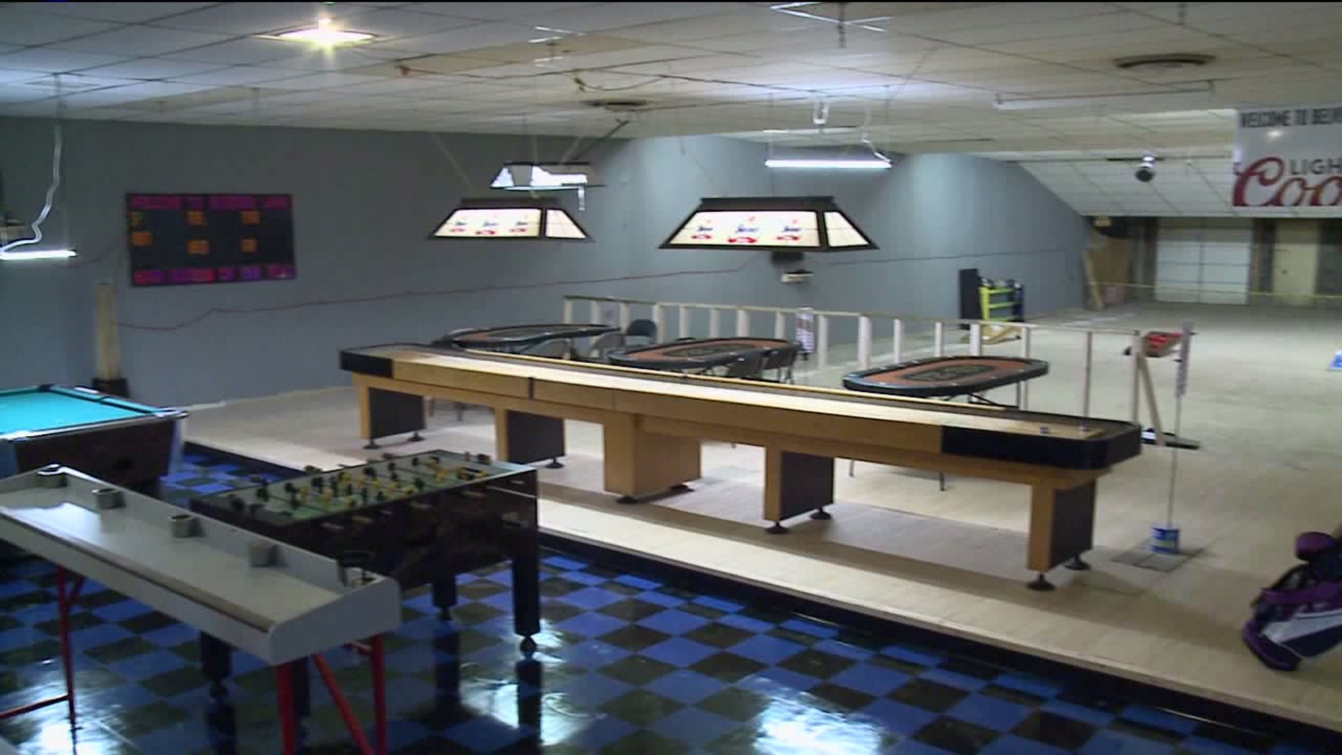 Bowling Lanes in Nicholson Converted to Entertainment Center