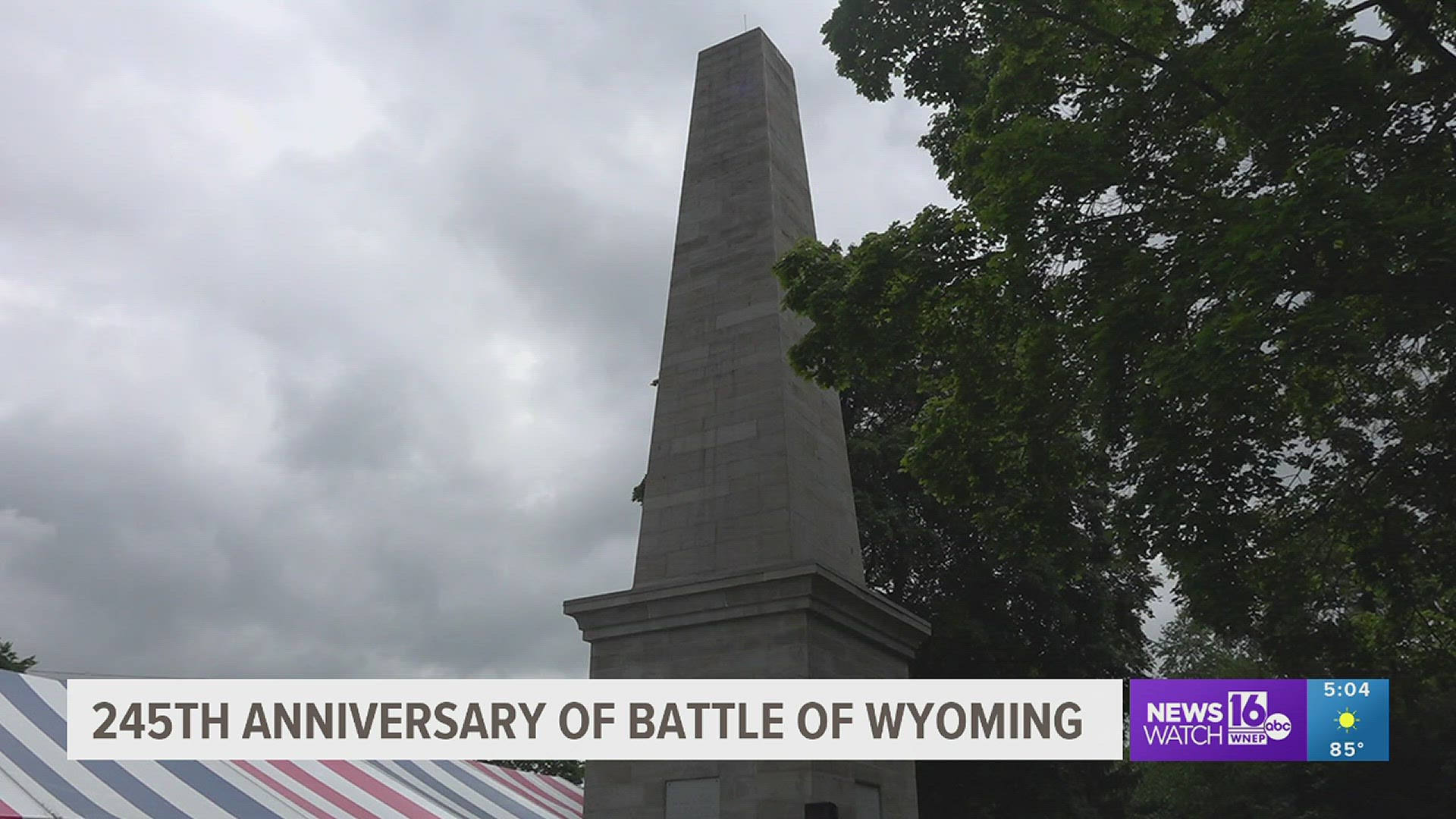 A pivotal Revolutionary War battle took place in the Wyoming Valley 245 years ago, and for the past 145 years, it's been commemorated every Independence Day.