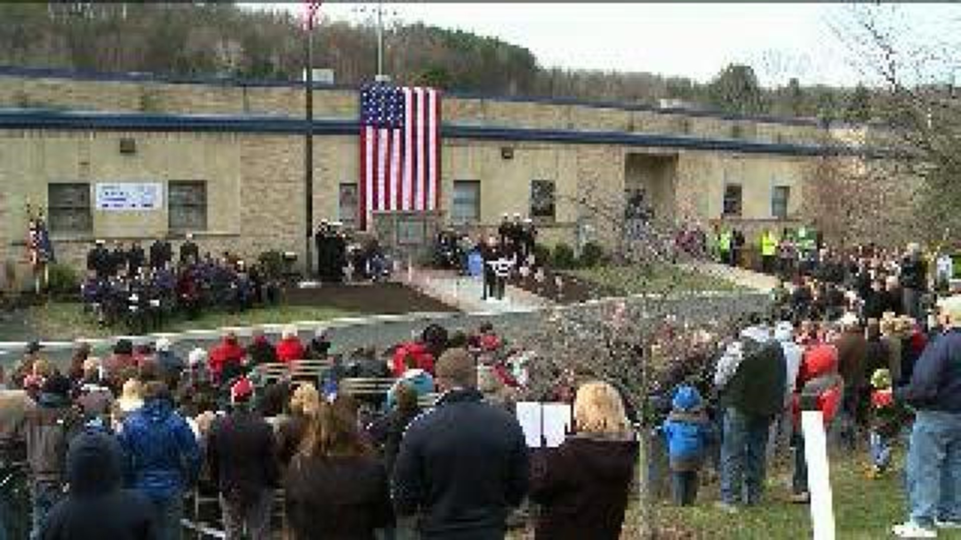 Scott Township Unveils Military Monument