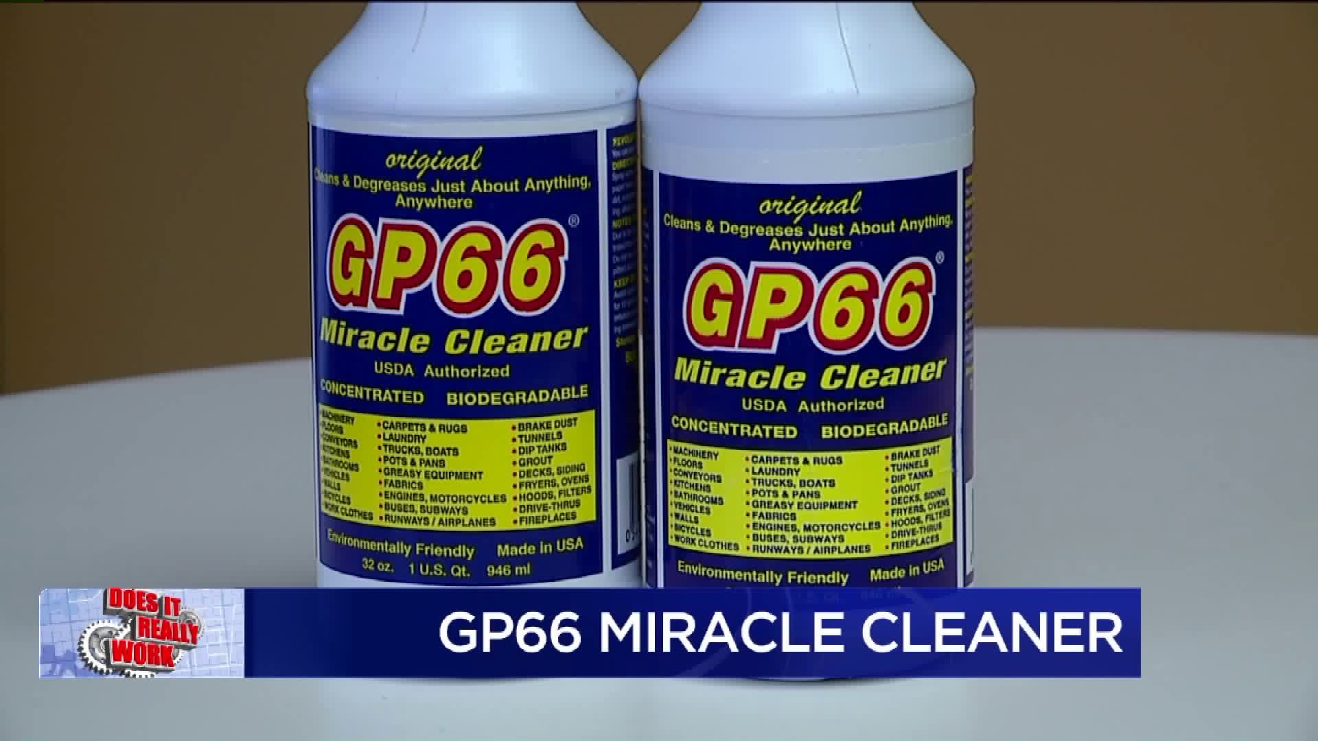 Does it Really Work: GP66 Miracle Cleaner