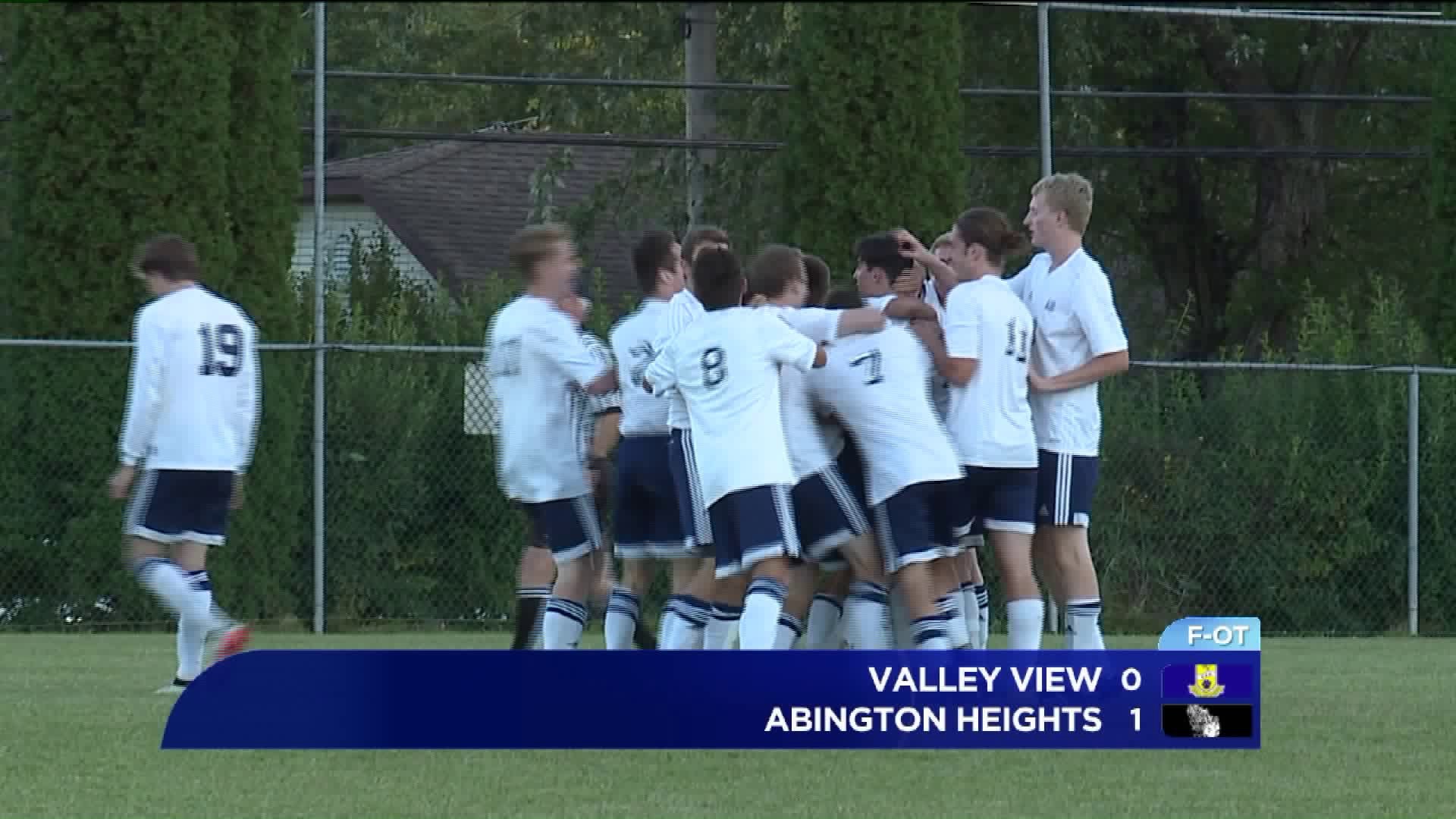 Valley View vs Abington Heights soccer