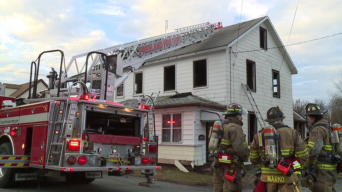 Flames on Christmas Eve at a Home in Luzerne County | wnep.com