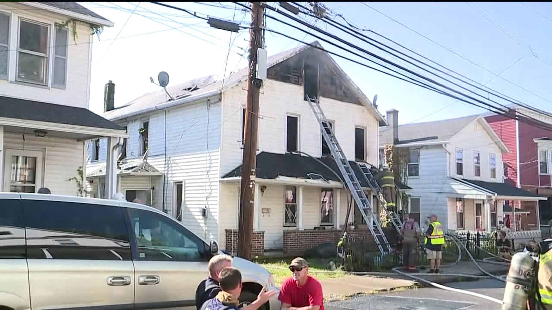 Firefighter Hospitalized Battling Flames in Plymouth