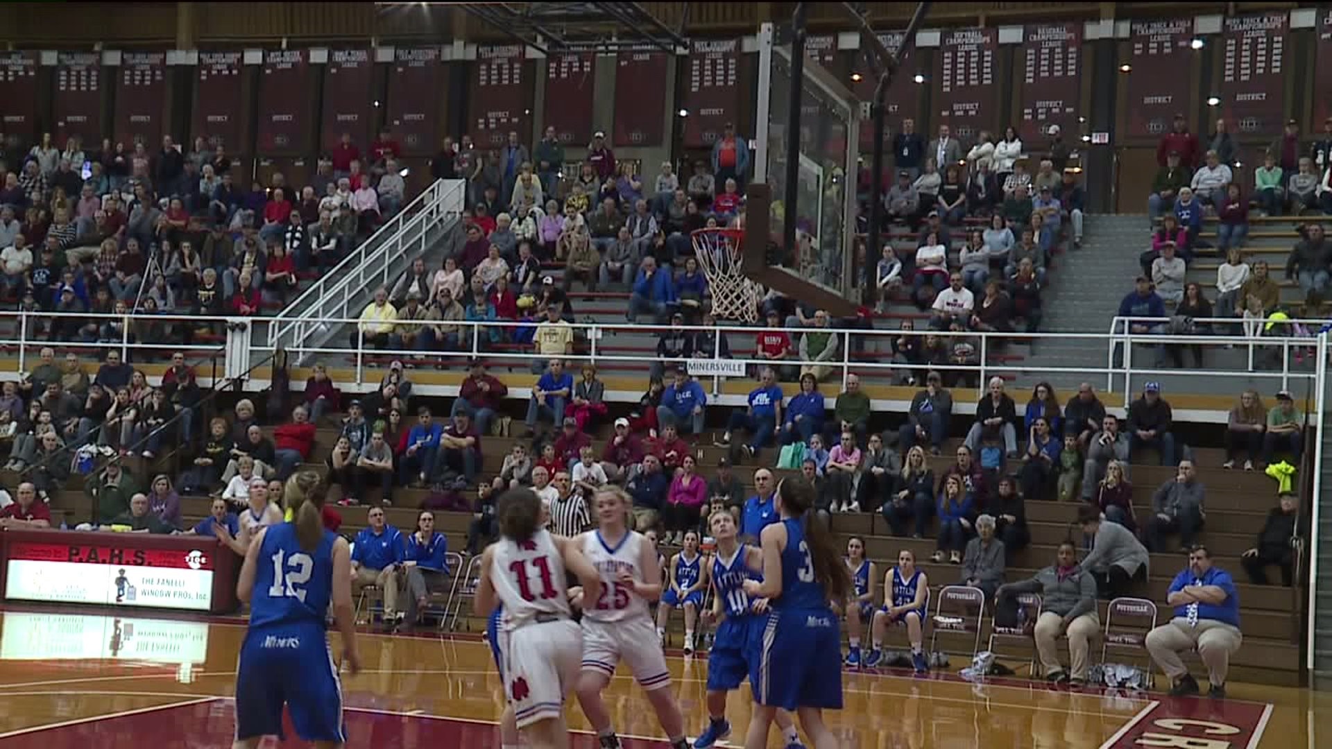 Minersville vs North Schuylkill girls basketball