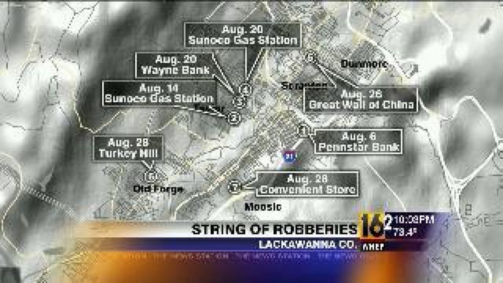 Store Clerk Among Those Hit In Armed Robberies