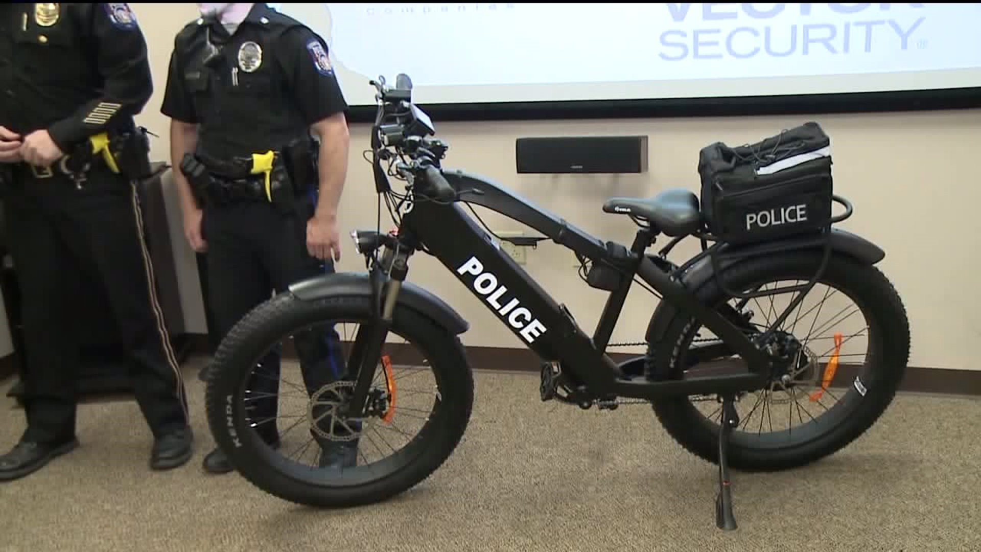 New Power Bike for Luzerne Borough Police