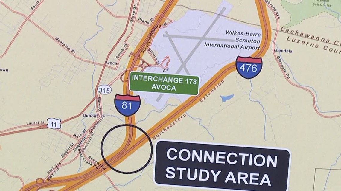Turnpike, PennDOT Show Scranton Beltway Plan