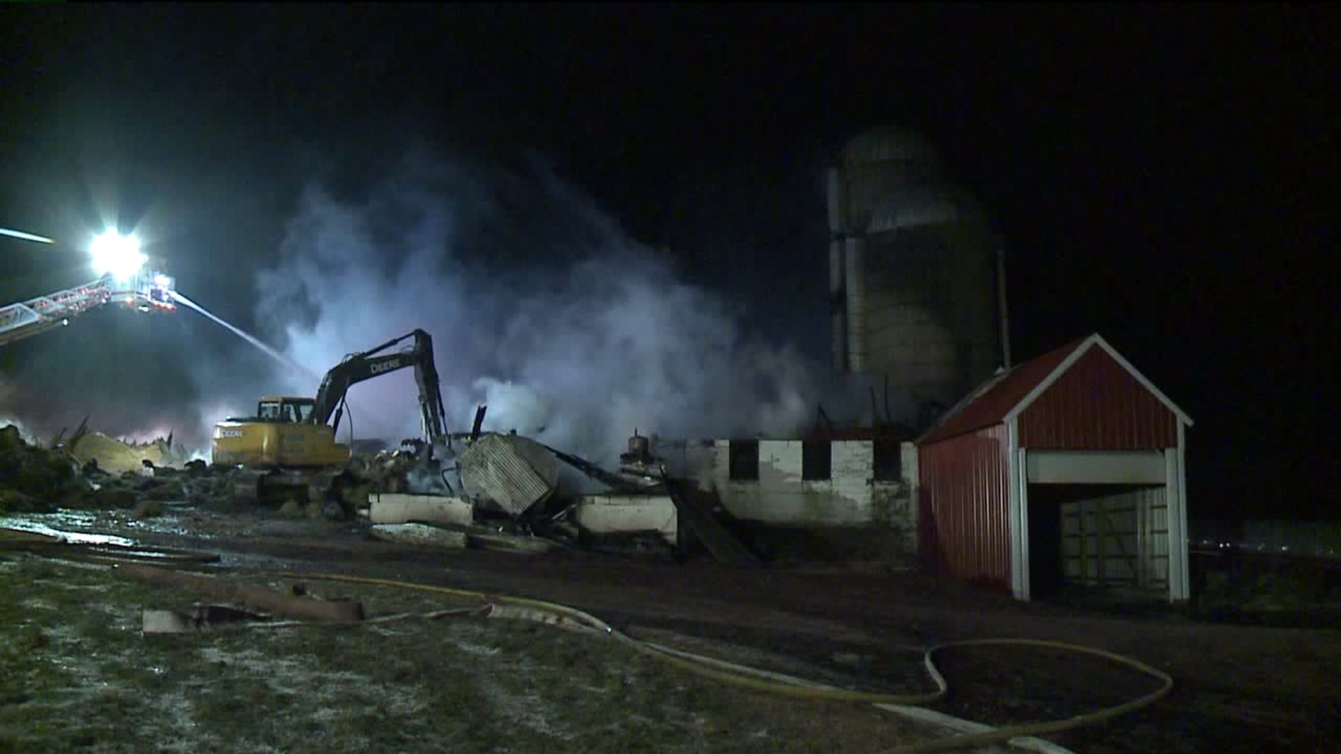 Cows Killed in Barn Fire