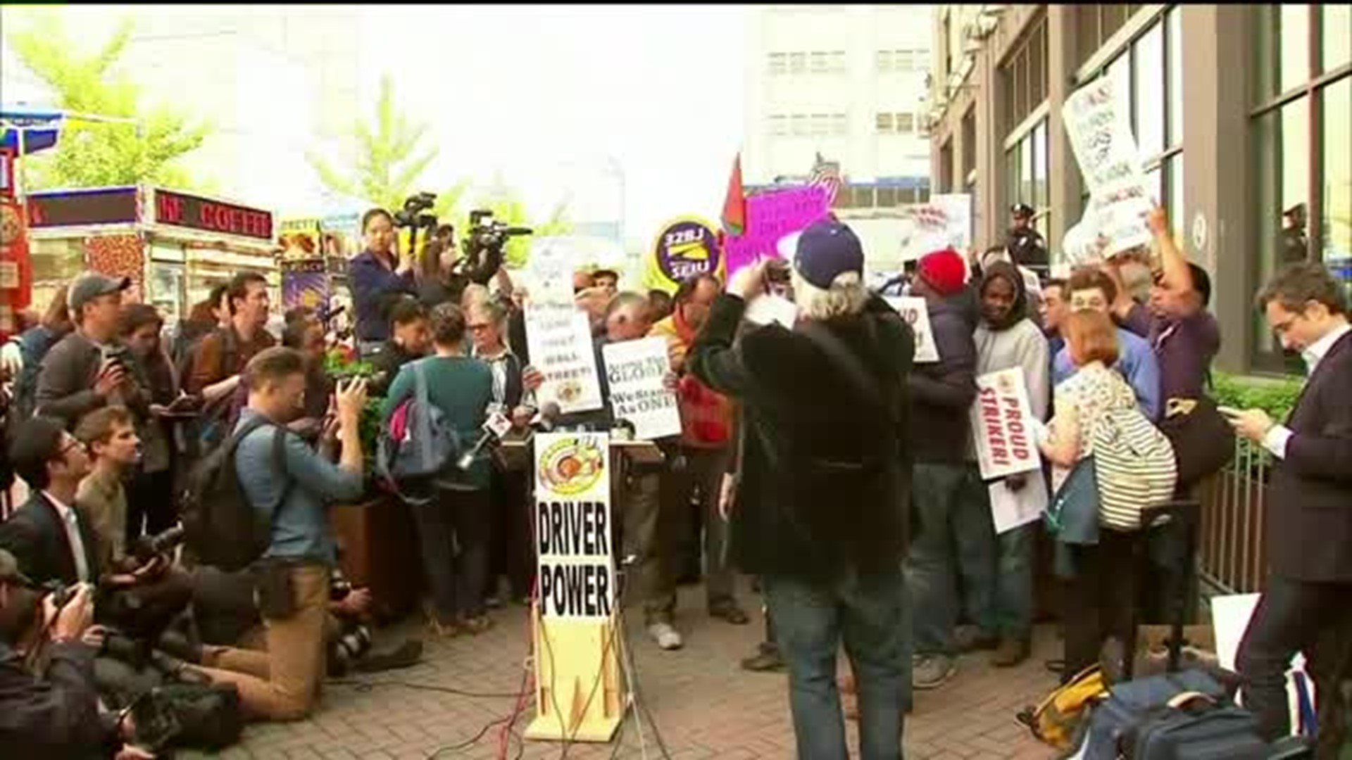 Uber and Lyft Drivers Tough to Find on Strike Day