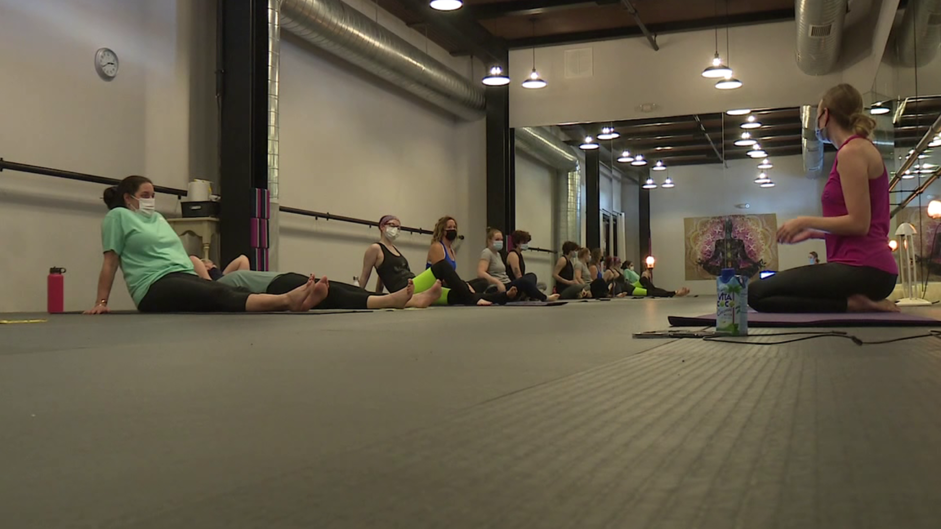 Feeling stressed out from the pandemic? Some yoga may help you out.