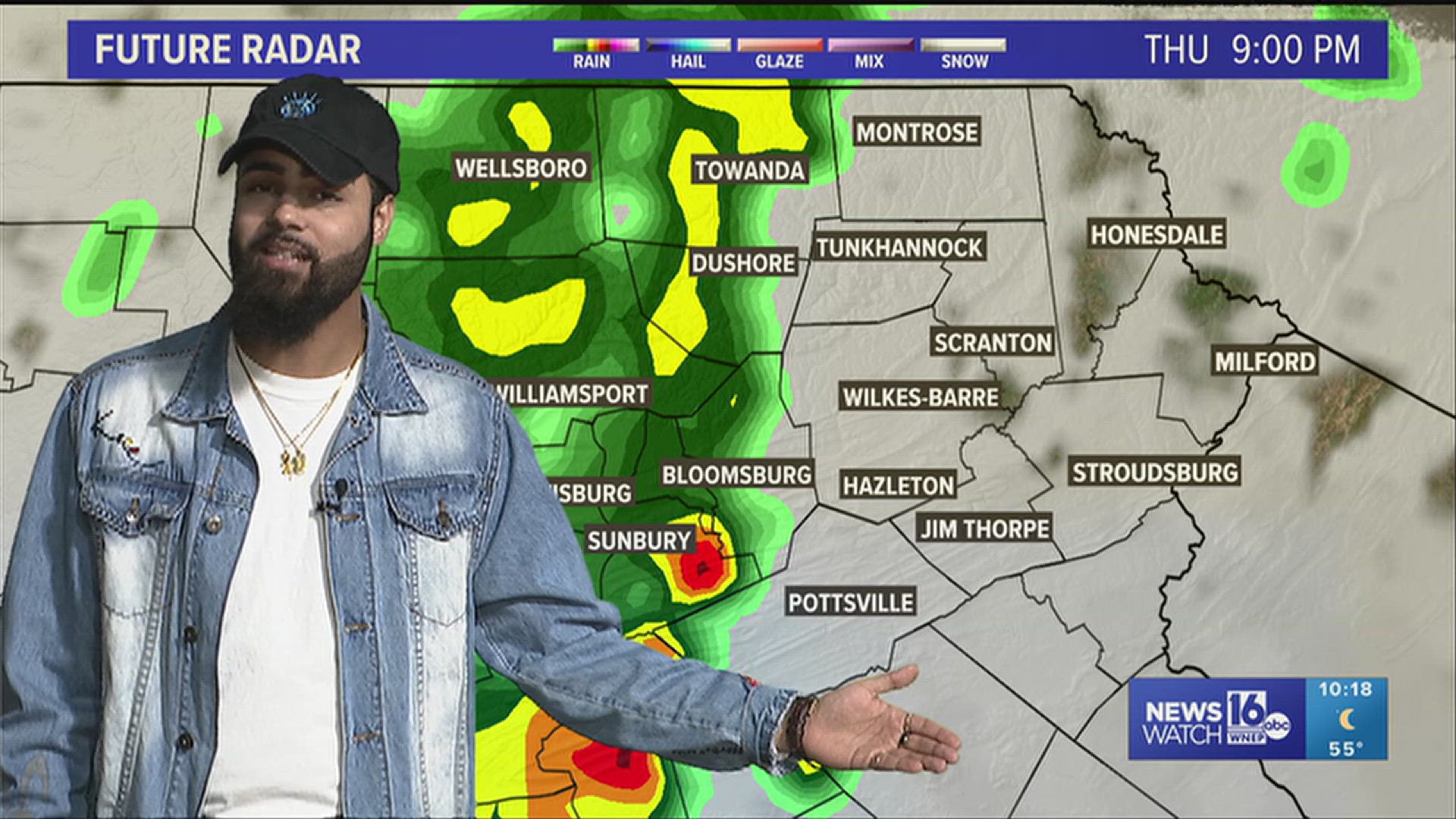 Looks like rain is possible every day for the next 7.