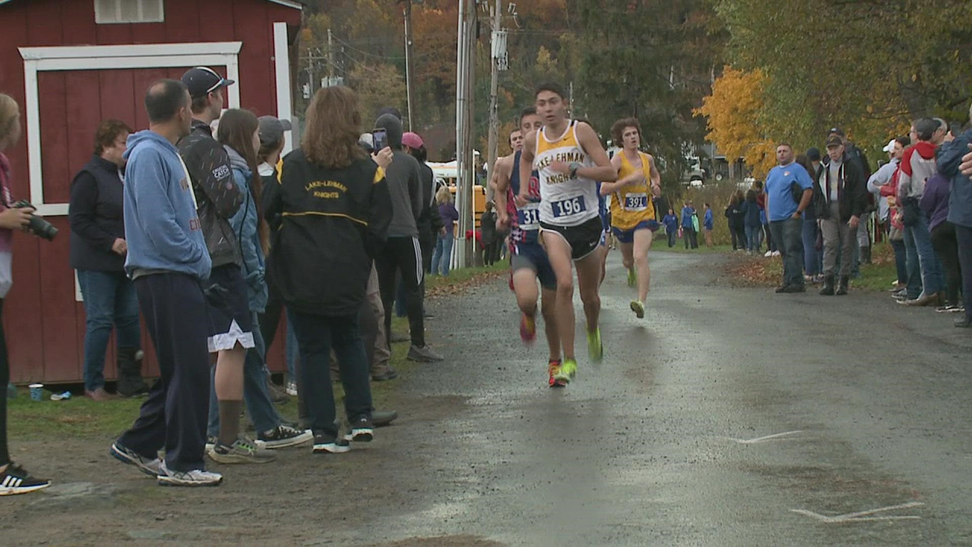 McCormack wins the "3A" race for the Knights