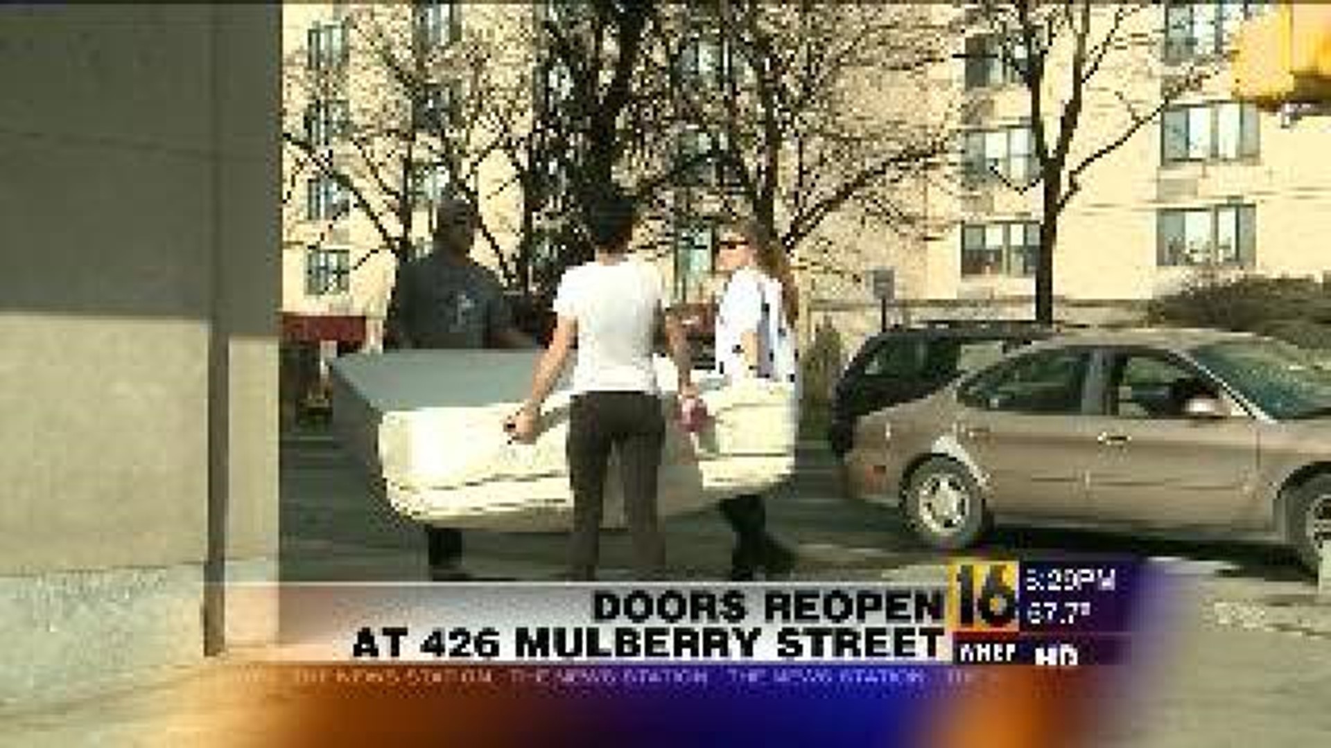 Doors Re-open at 426 Mulberry Street