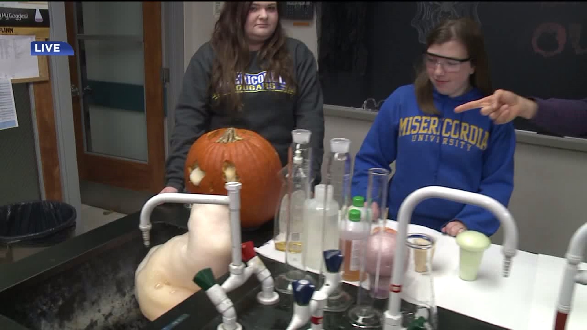Spooktacular Experiments: Misericordia University Scares Up Halloween Fun