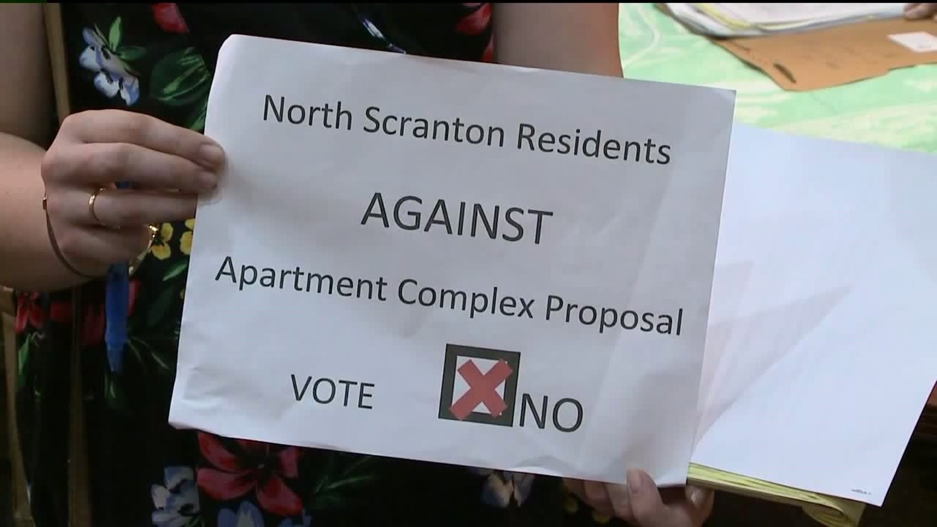 Tempers Flare as North Scranton Residents Make Clear Their Opposition to Proposed Apartments