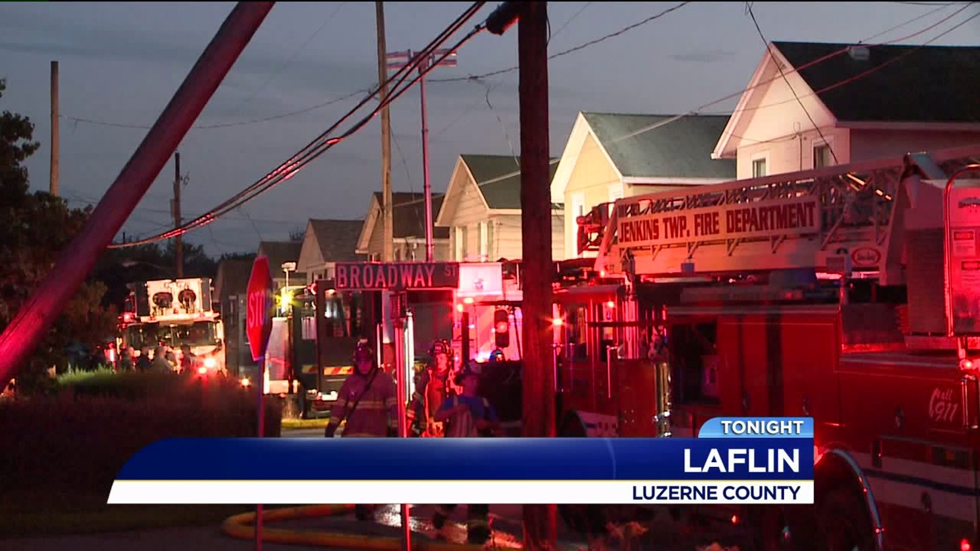 Fire Sparked at Home in Laflin