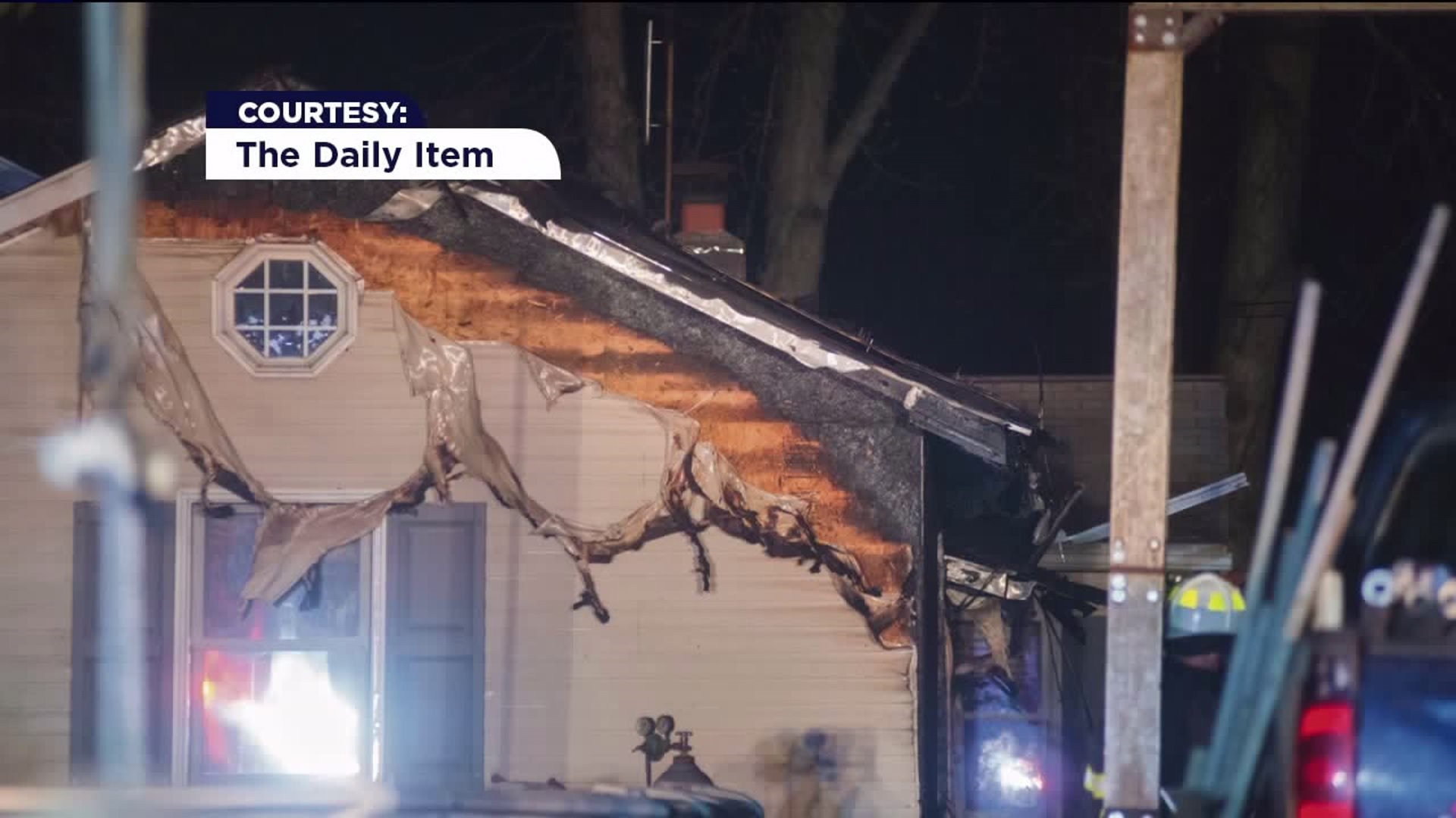Flames Damage Snyder County Home