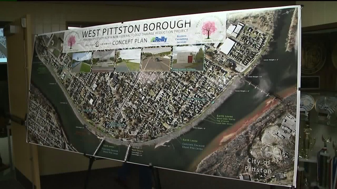 Proposed Flooding Fix for West Pittston | wnep.com